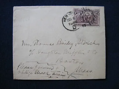 ORIGINAL AUTOGRAPH ENVELOPE SIGNED From MARK TWAIN To THOMAS BAILEY ALDRICH • $3750