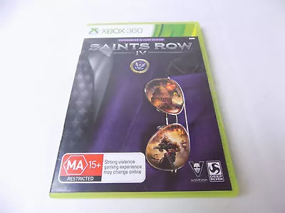 Mint Disc Xbox 360 Saints Row IV 4 Commander In Chief Edition - Inc Manual • $15.12