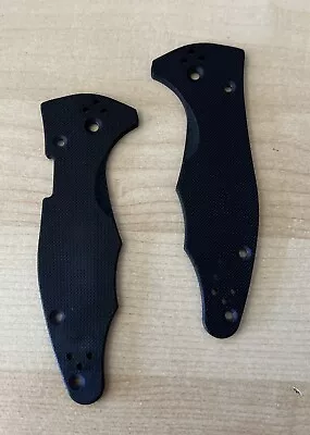 Authentic Spyderco Black G10 Scales For Yojimbo 2 Pocket Knife. • $10