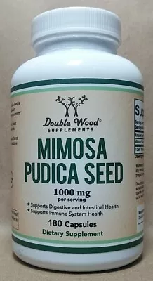 Double Wood Mimosa Pudica Seed 180 Capsules 3 Month Supply 1000mg Per Serving • $17.49