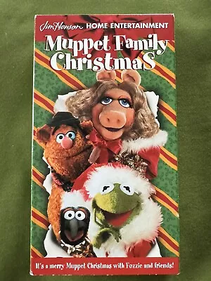 Good 1987 Muppet Family Christmas Vhs Henson Entertainment Tv Special • $14.99