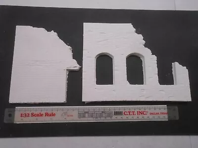 1/35 Diorama Accessories Ruins Building Wall Kit Castings Rubble Great Detail • $22.95