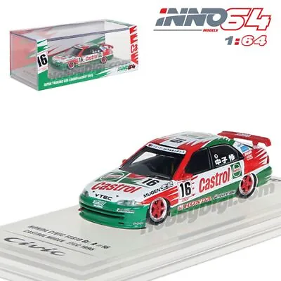 $31.84 • Buy INNO64 - Honda Civic Ferio EG9 Castrol Mugen JTCC 1995