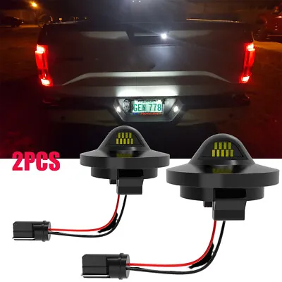 $9.79 • Buy Fit For 1980-2014 Ford F-150 Pickup Truck LED License Plate Light F250 F350 NEW