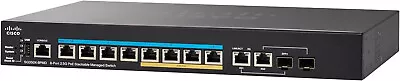 Cisco SG350X-8PMD Stackable Managed Switch With 8 Ports 2.5G Multigigabit Plus • $684