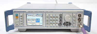 $2950 • Buy Rohde & Schwarz SMB100M SMB100A RF Signal Generator 9KHz-2.2GHz B102 K22 K23 K25