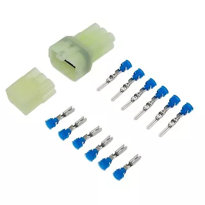 £2.87 • Buy 6 Pin HM 090 Male Female Motorcycle Sealed Waterproof Electrical Connector