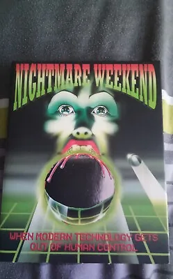 Nightmare Weekend Blu Ray + Slipcover Vinegar Syndrome Limited Edition Troma • £24.99