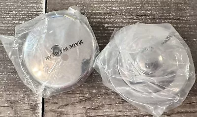Moen Tub & Shower Drain Covers Push-N-Lock Trim Kit / Chrome - NEW IN OPEN BOX • $19.99