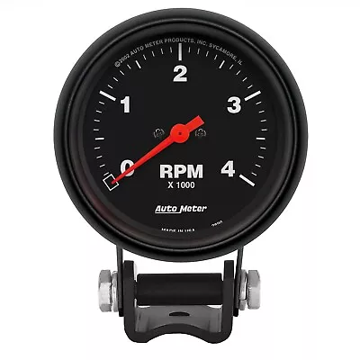 Auto Meter 2890 Z-Series Mini Tachometer Gauge 2 5/8  4000RPM • $180.08