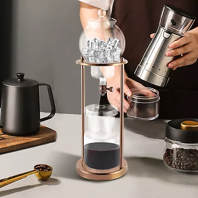 Cold Brew Coffee Maker Iced Coffee Dripper Slow Drip Pot 600ml For 6-8 People • $67