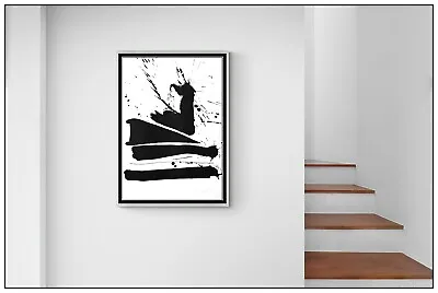 Robert Motherwell Lithograph Automatism B Original Hand Signed Abstract Framed • $6795