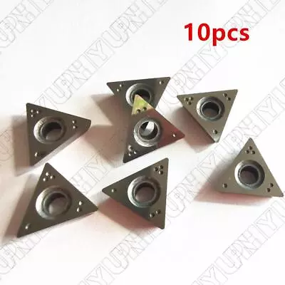 10pcs CB90488 Positive Rake Carbide Brake Lathe Bit For FMC/ John Bean/ Hoffman • $42.96