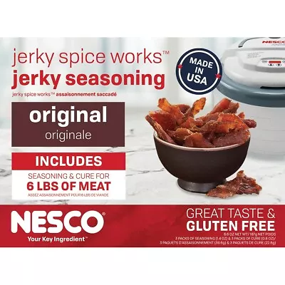 (1)-BEST Nesco Original Jerky Beef Venison Sausage Stick Seasoning Kit Bj-6 • $22.99