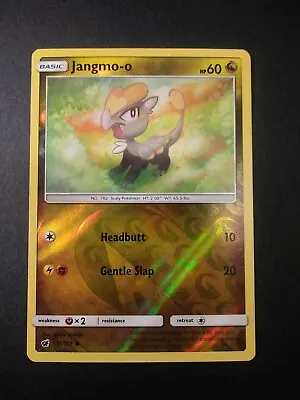 Pokemon Crimson Invasion Jangmo-o Reverse Holo Common Card 75/111 NM • $1.19
