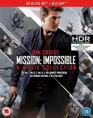 Mission: Impossible - The 6 Movie Collection (4K UHD Blu-ray) Michelle Monaghan • $136