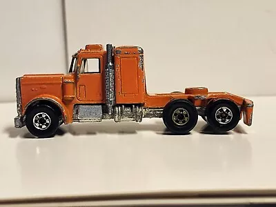 HOT WHEELS STEERING RIGS SEMI Peterbilt 1980'S VINTAGE BLACKWALLS  V.G. COND • $21.71