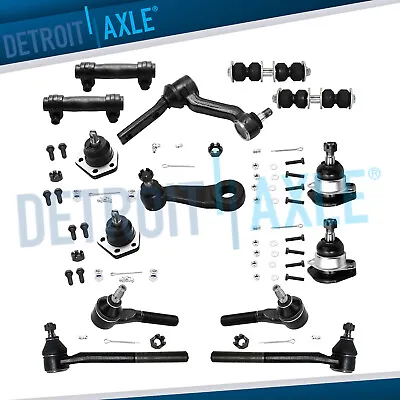 4WD 14pc Front Ball Joints Tie Rods Sway Bars For Chevy S10 Blazer Jimmy Sonoma • $86.96