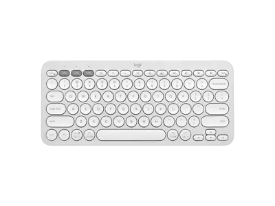 Logitech Pebble Keys 2 K380s Keyboard Multi Device Bluetooth Le Tonal Off Whi • $77.55