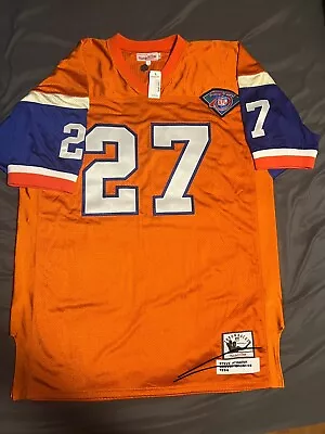 100% Authentic 1994 Steve Atwater Denver Broncos Mitchell Ness Jersey 52 2XL NWT • $180