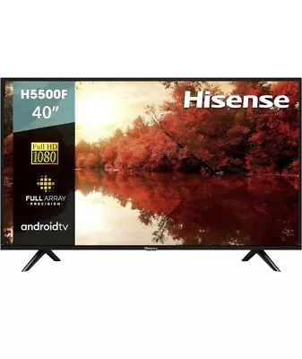 Hisense 40-Inch 40H5500F Class H55 Smart TV With Voice Remote (Brand New) • $229