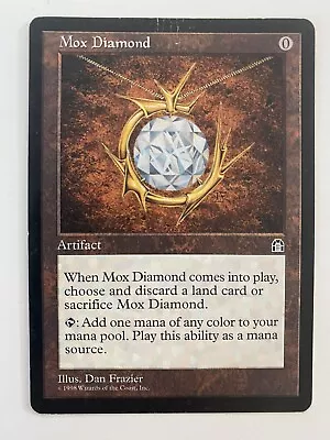MTG Mox Diamond (STR) Stronghold - 1998 HP/MP Reserved List -TCGshowcase- ((B)) • $599.99