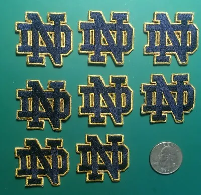 Notre Dame Patches ND Patch Fighting Irish Patch Notre Dame College Patch 8 Pcs. • $19.95