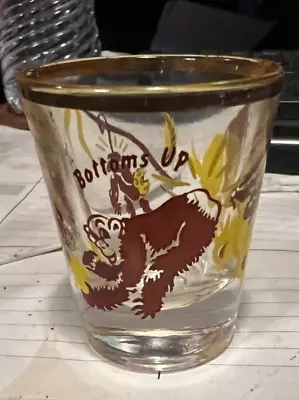 Bottoms Up---monkeys Butt----------shot Glass • $11.99
