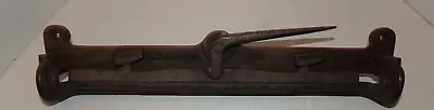 Henry Disston & Sons Hand Saw Cast Iron Sharpening Vise Pat. Dec. 27 1910 • $49.99
