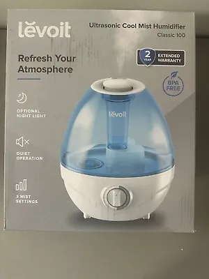 Levoit Humidifier 2.4L Classic 100 Cool Mist Vaporizer Bedroom Baby Kid Auto Off • $29.99