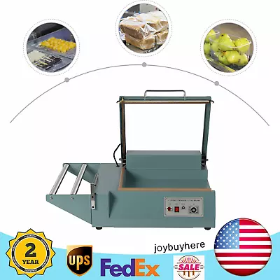 Shrink Wrap Sealing Machine 1000W L-bar Sealer Cutter Packing Machine Retail HOT • $313.50