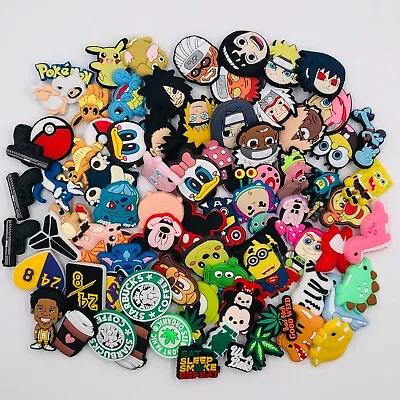 Cartoon Shoe Charms Huge Variety Characters Food Popular Colorful For Shoes Kids • $9.25