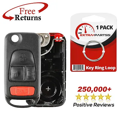 Remote Shell Case Pad Replacement Uncut Key Blade For Mercedes Benz (NCZMB1K) • $6.95
