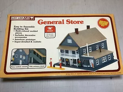 N Scale Life-like General Store Easy To Assemble Building Kit No. 7406 • $24.50