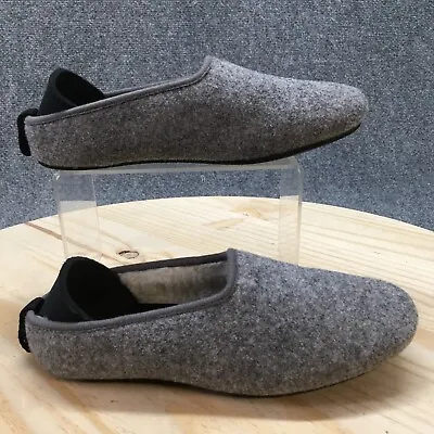 Mahabis Classic Shoes Womens 37 Slip On Slipper Mules CL150108 Grey Fabric • $28.99