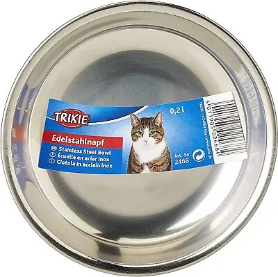 Trixie Stainless Steel Cat Bowl • £6.43