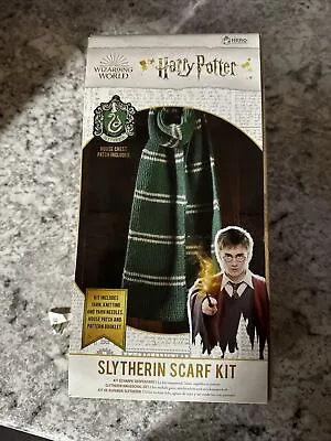 Harry Potter Wizarding World Slytherin Scarf Knitting Kit • $14.99