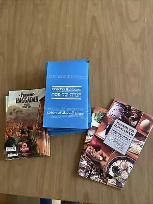Passover Haggadah 3 Lots Maxwell House ShopRite Total 20! Best Price On Site! • $20