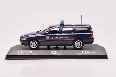 430171899 Volvo V70 Garde Frontiere Suisse Minichamps 1/43 • £84.81