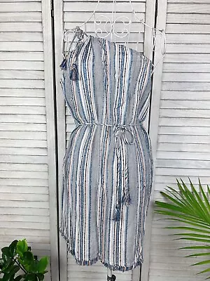 $29 • Buy Tigerlily Blue Mini Dress, Boho, Beach, Hippie, Gypsy, Size 6