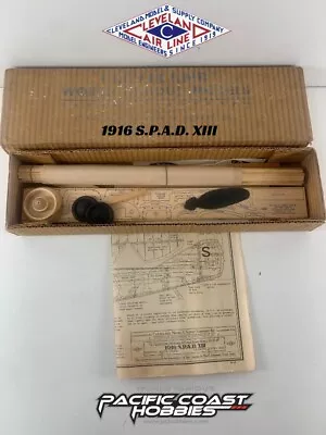 Cleveland Vintage Balsa Model 3/4  Scale 1916 S.P.A.D. XIII Kit SF-13-B • $10