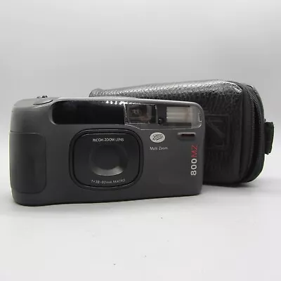 Boots Ricoh 800MZ 35mm Film Point And Shoot Camera Black Tested A2 • £34.49