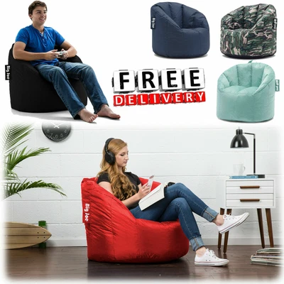 $75.57 • Buy Bean Bag Chair Adult TV Gaming Dorm Big Joe Soft Lounge Kids Seats Comfort