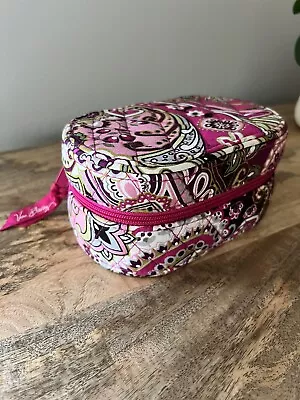 Vera Bradley Very Berry Paisley Hard Shell Jewelry Case For Home Or Travel • $10
