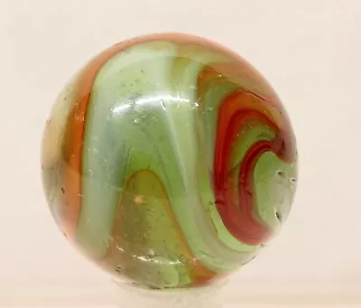 Vintage Peltier Multi-Color Swirl Marble 21/32  • $15