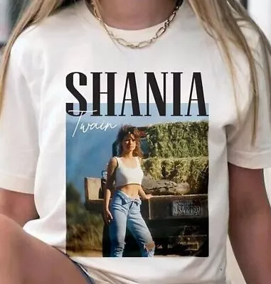 VTG Shania Twain Country Music 90s T-shirt Country Music Unisex • $21.99