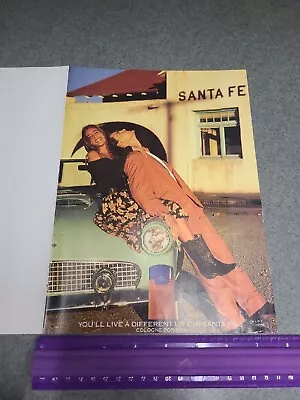 Santa Fe Cologne For Men 1990 Trade Print Magazine Ad Poster Advert • $4.50