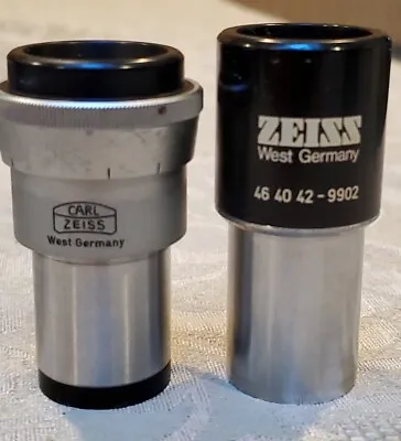 Carl Zeiss Germany Eyepiece KPL-W 10X & 464042-9902 Lens Set Microscope Part D2 • $99