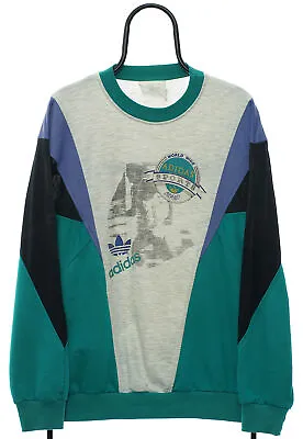 Vintage Adidas 80s Sports Worldwide Sweatshirt - Large • $177.91