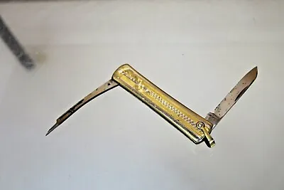 Antique  Engravable Gents Pocket Knife - Voos Usa • $27.99